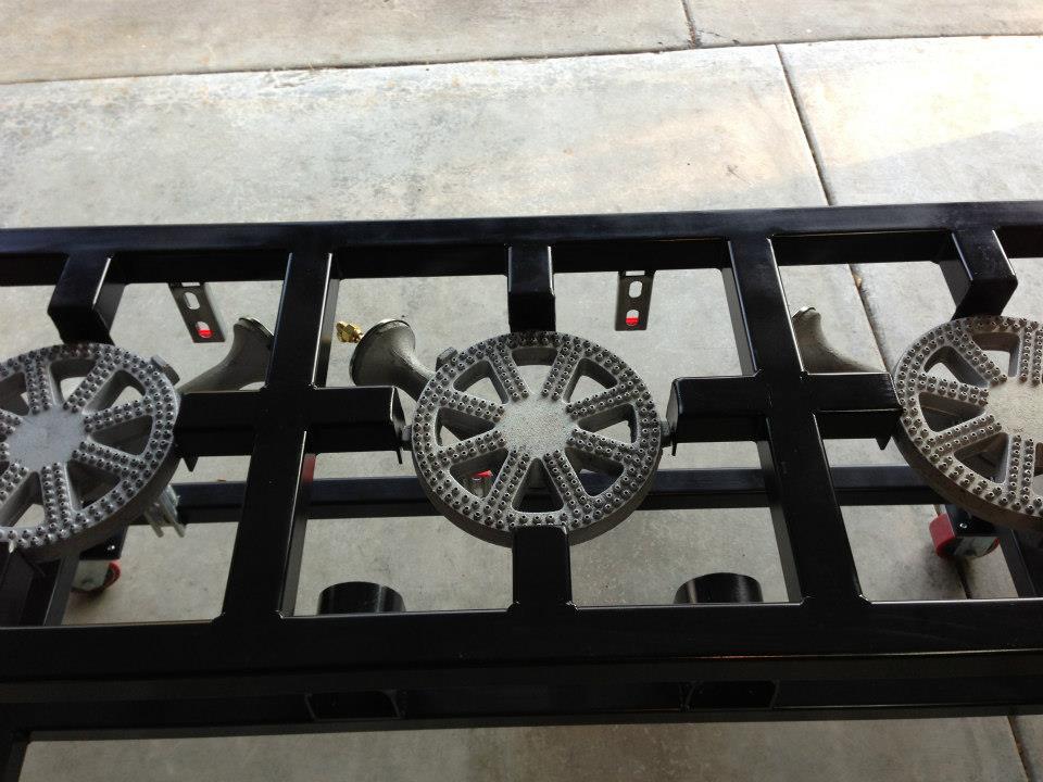 Pictures of the Brew Stand build