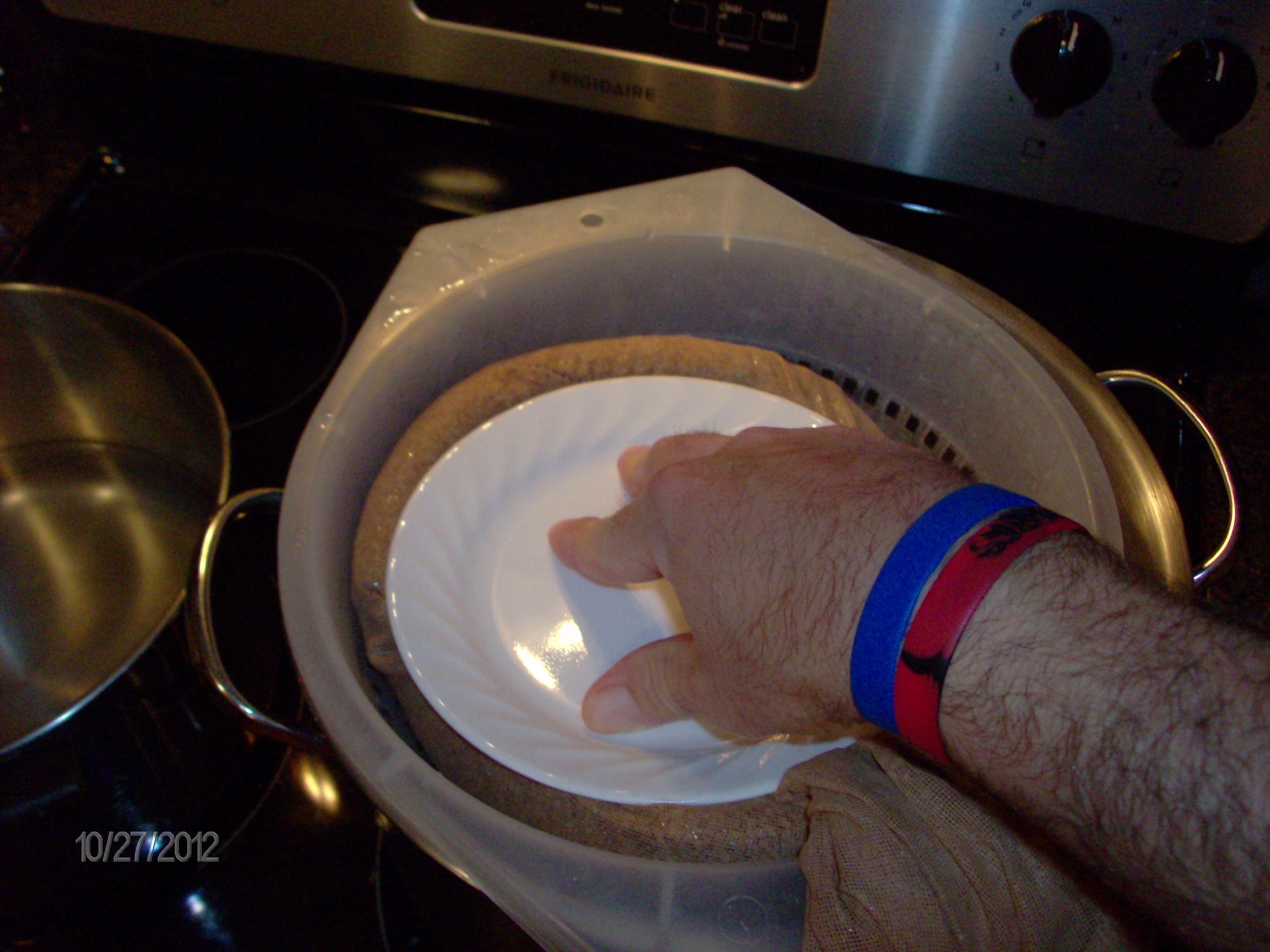 Sqeezing out the grains