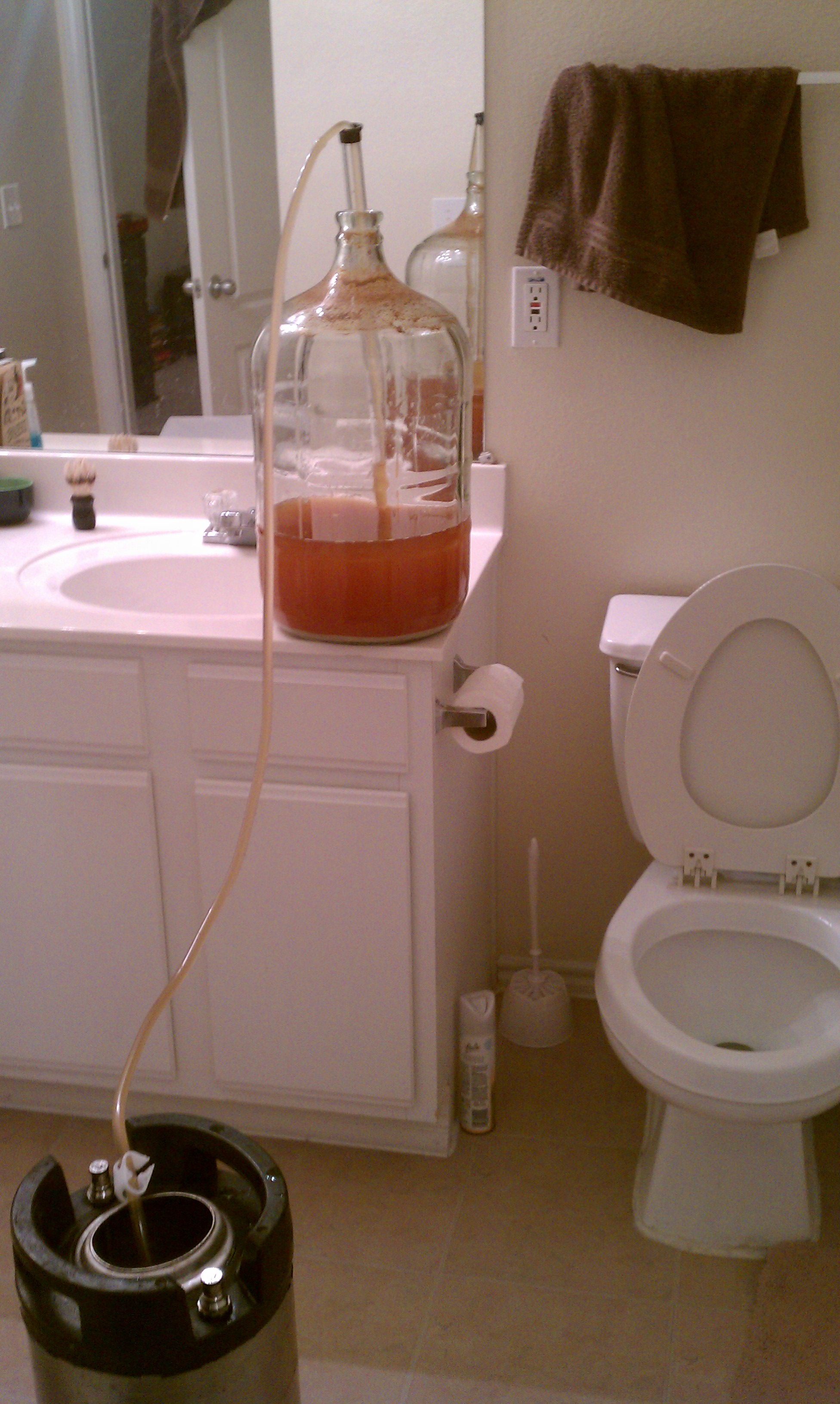 1st Kegging