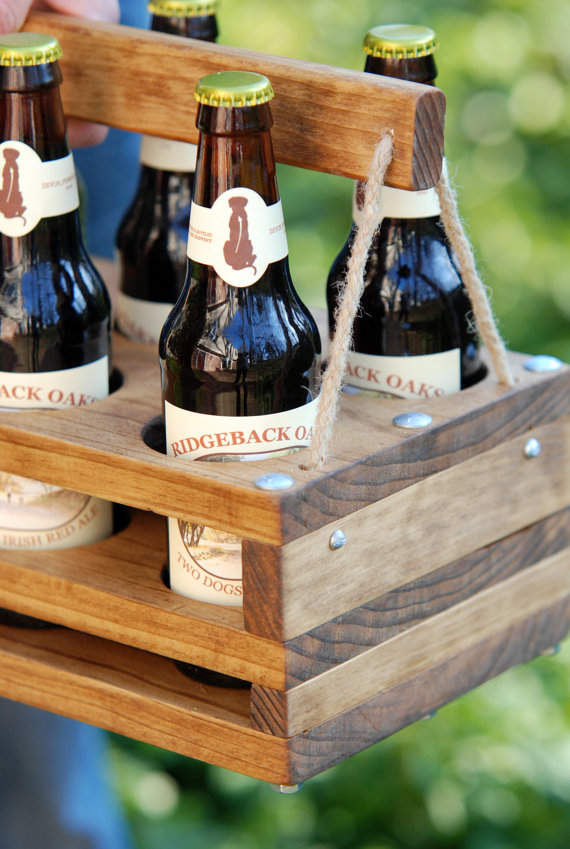 Homebrew beer bottle carrier - 8 x 12oz