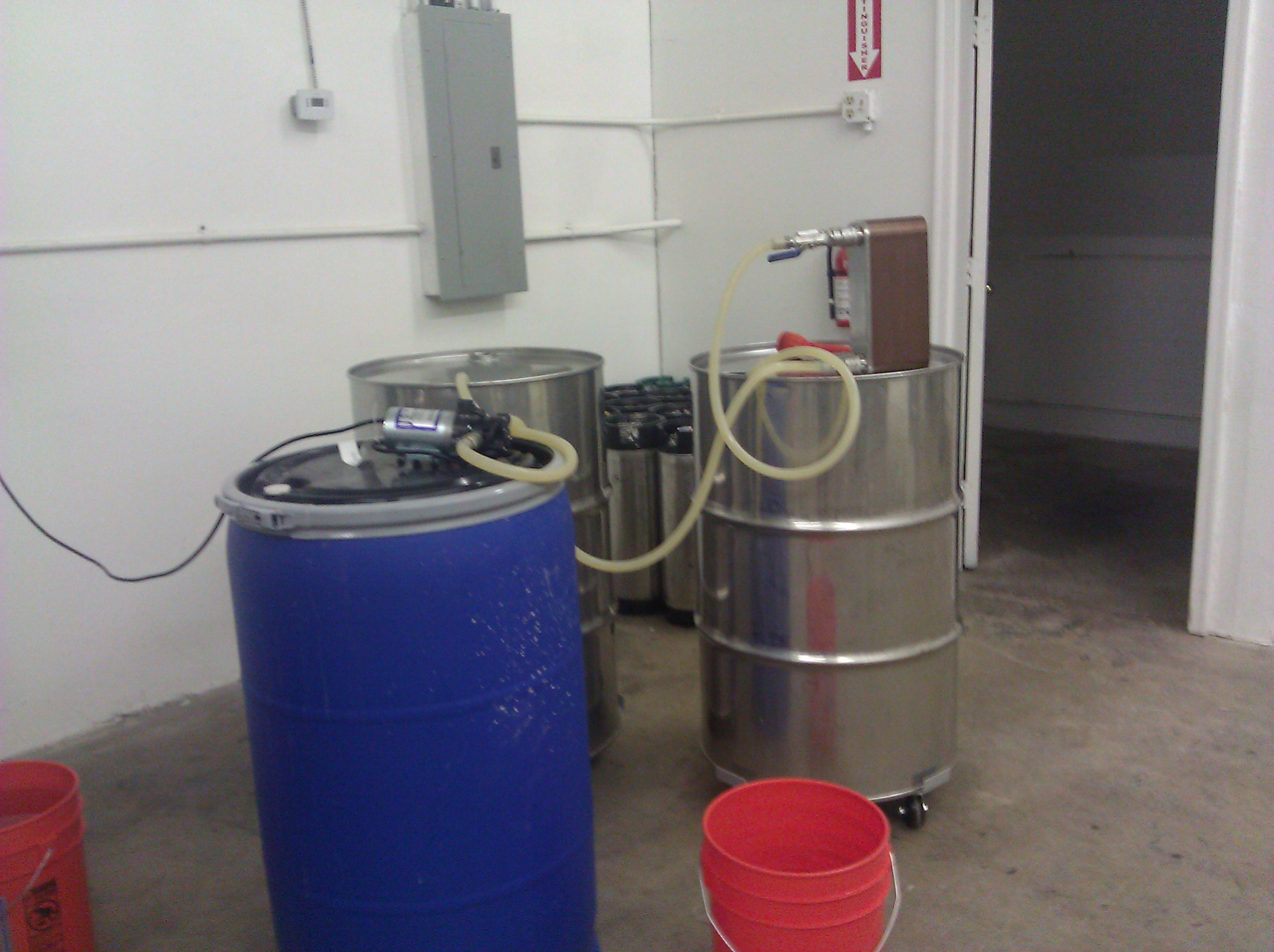 First brewday