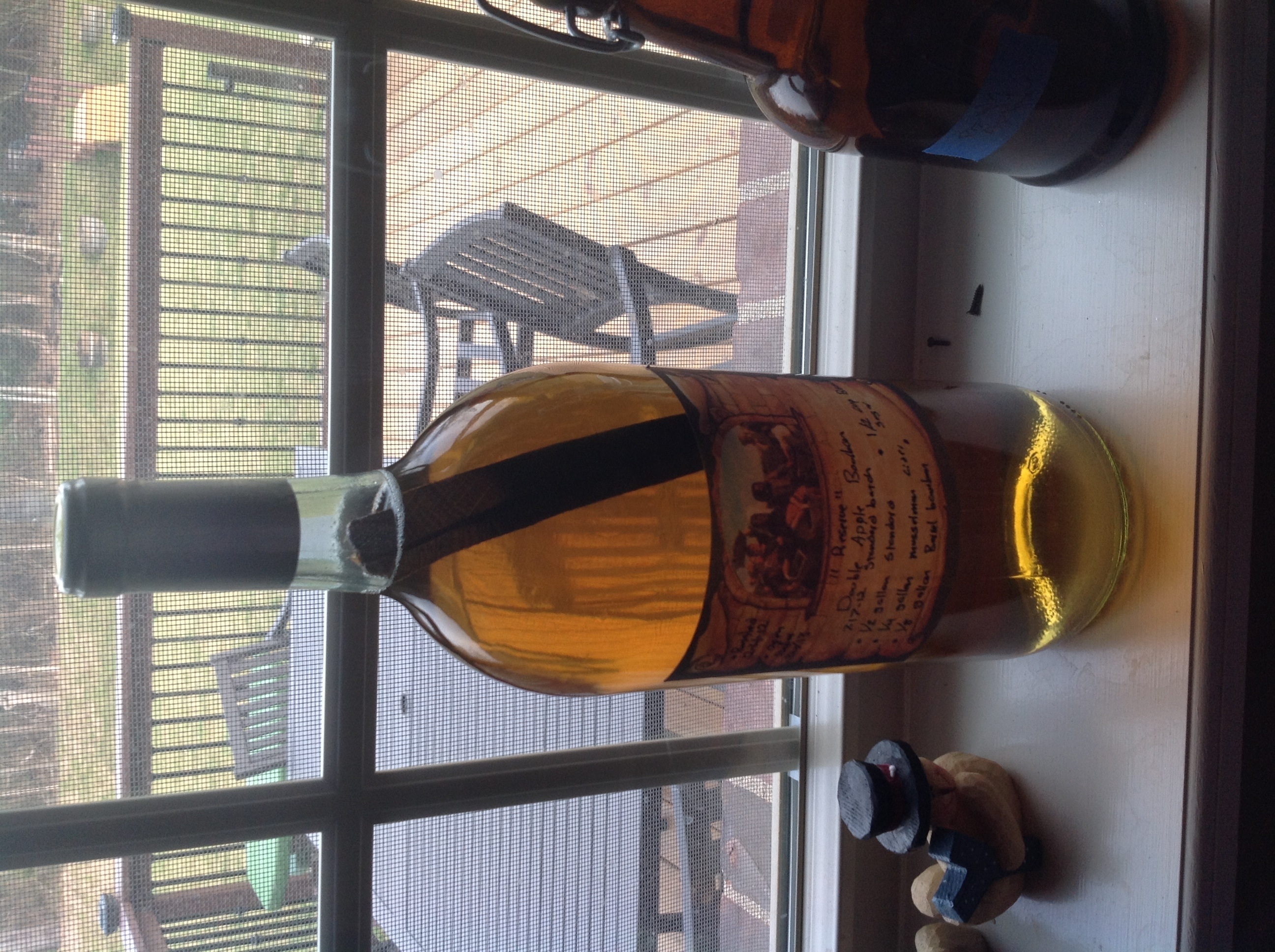 Double apple bourbon