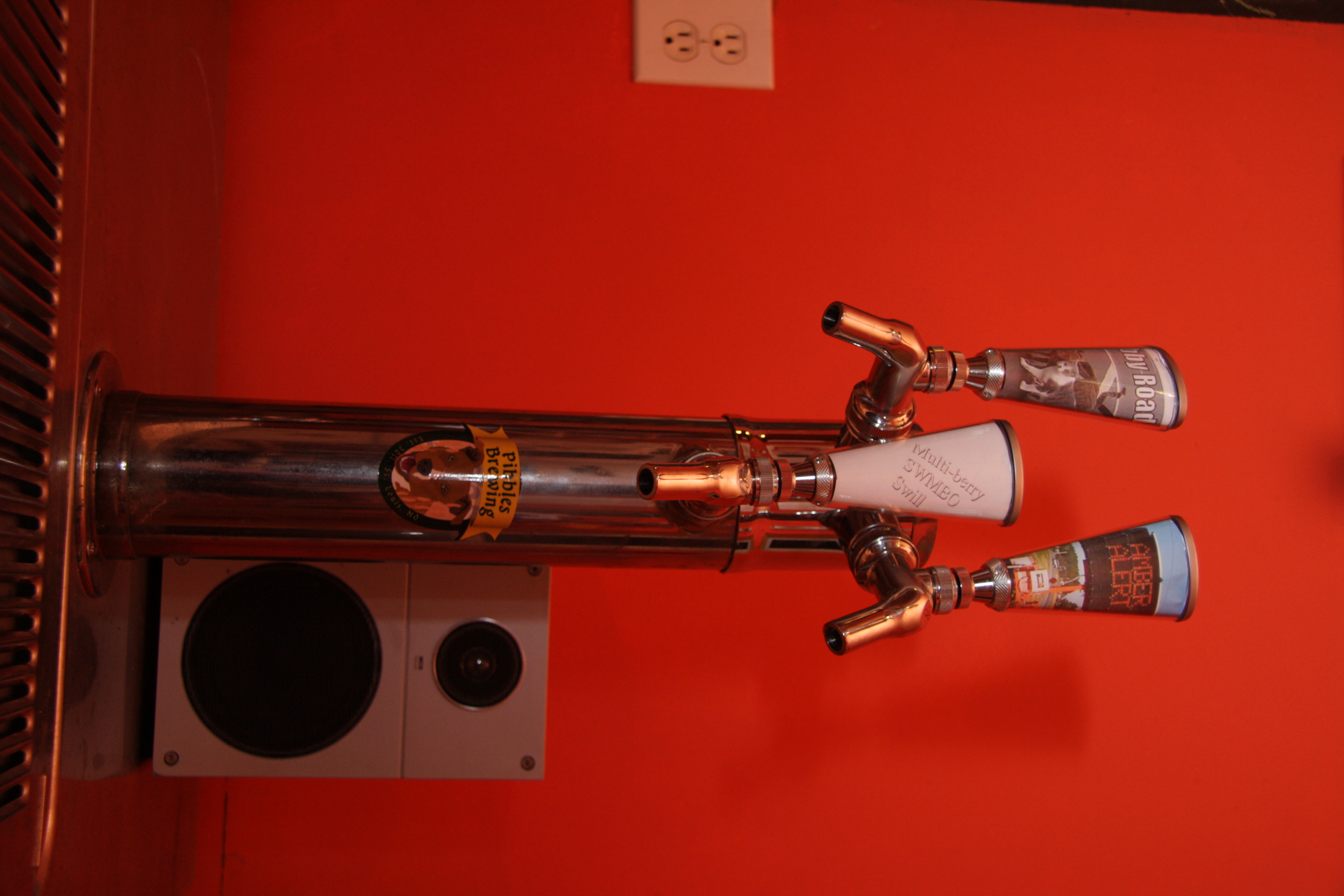 Pibbles Brewing keg cooler