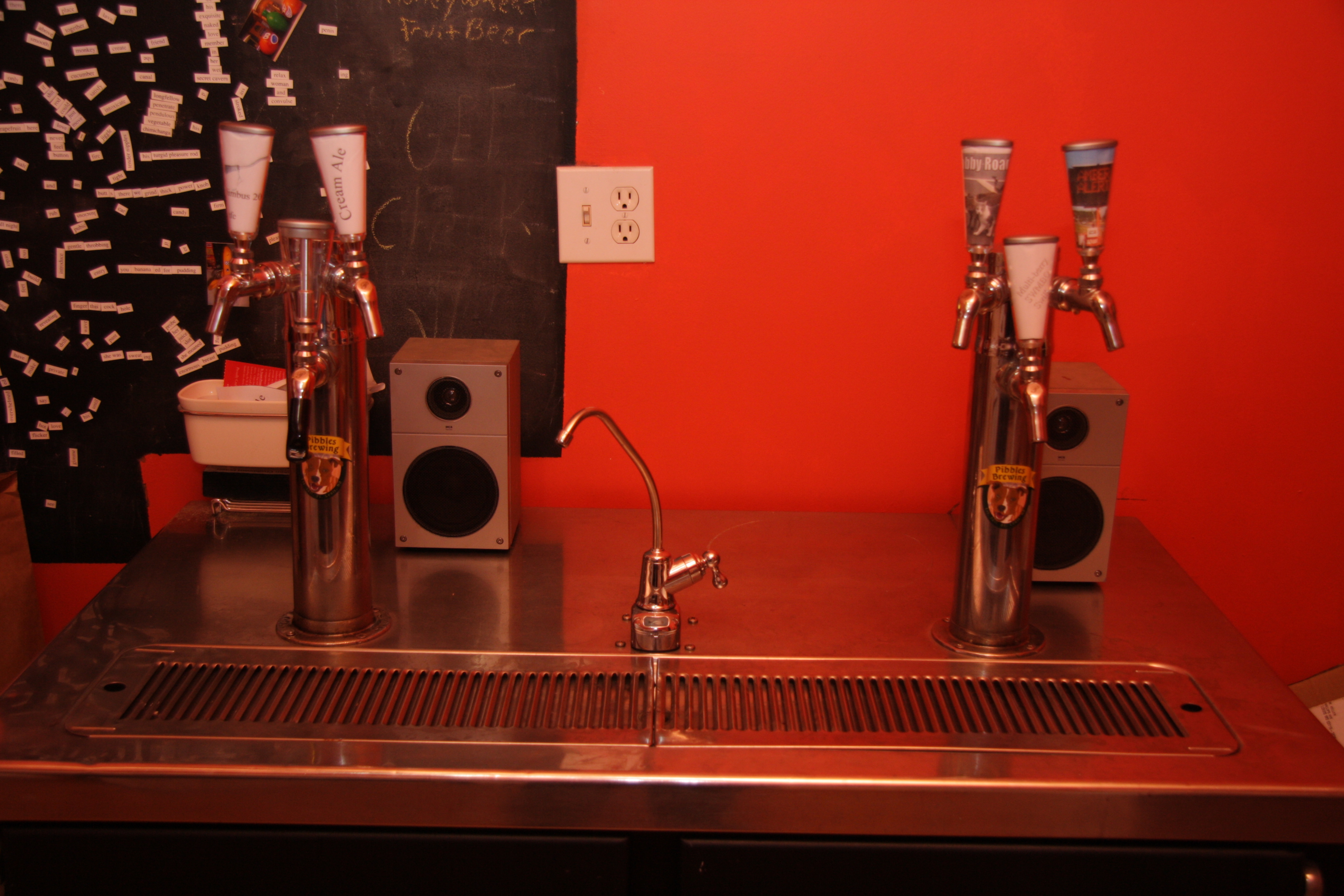 Pibbles Brewing keg cooler