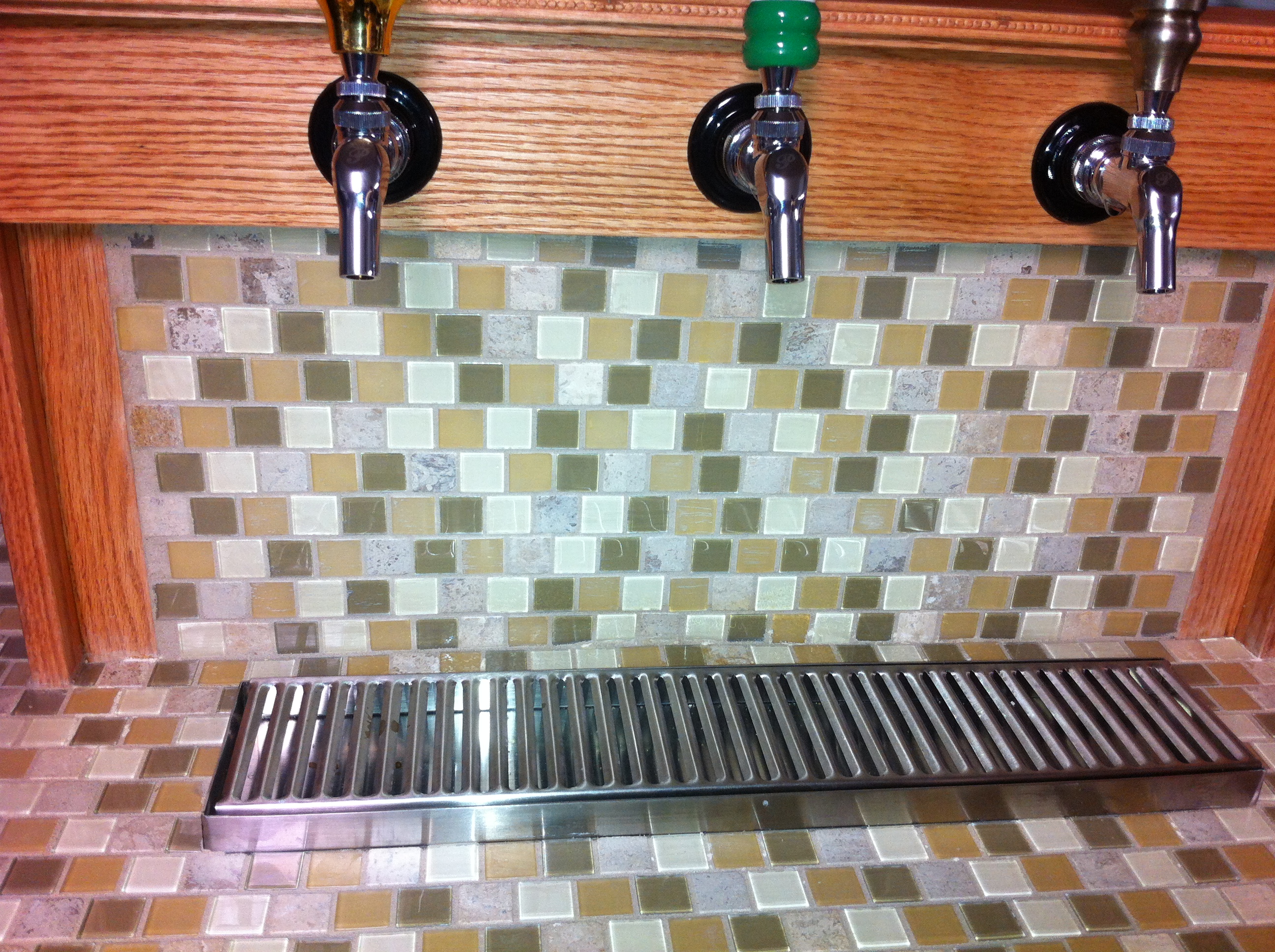 Tile and faucets