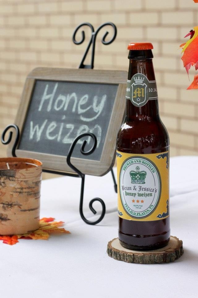 Beer Wedding Labels