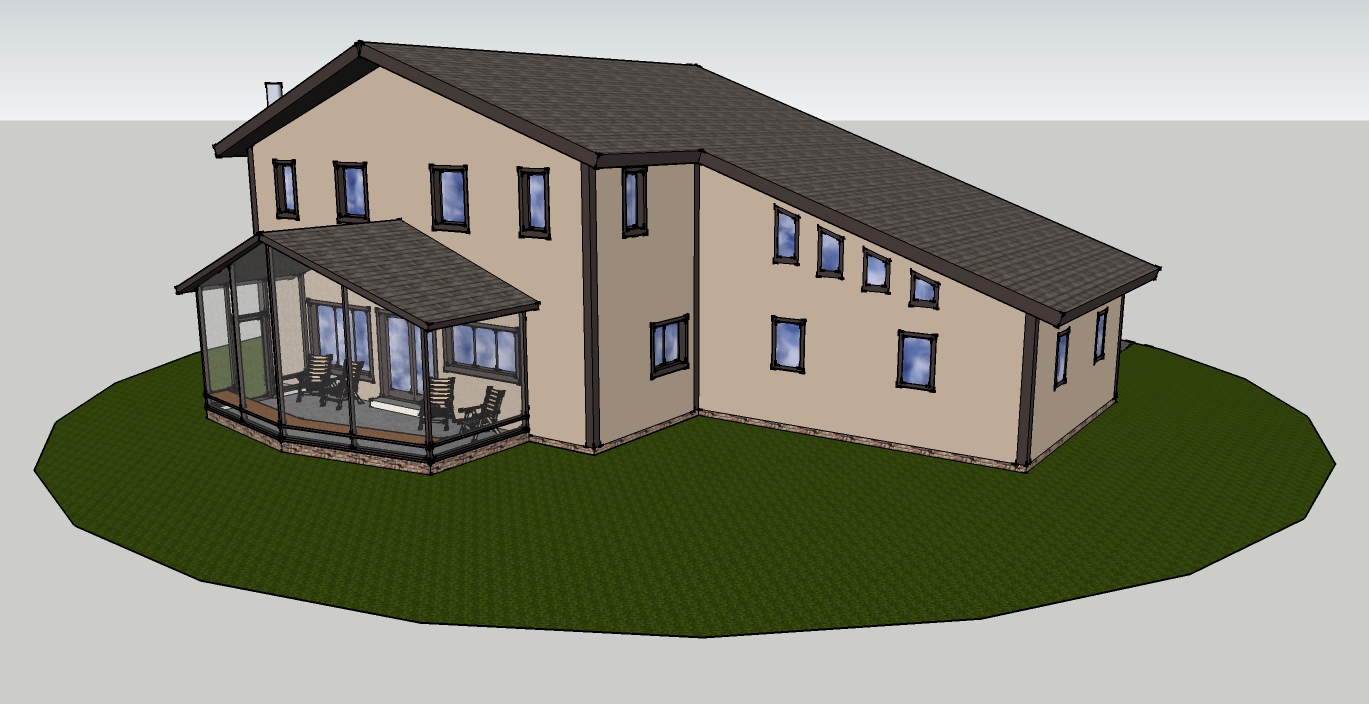 Rear Sketchup