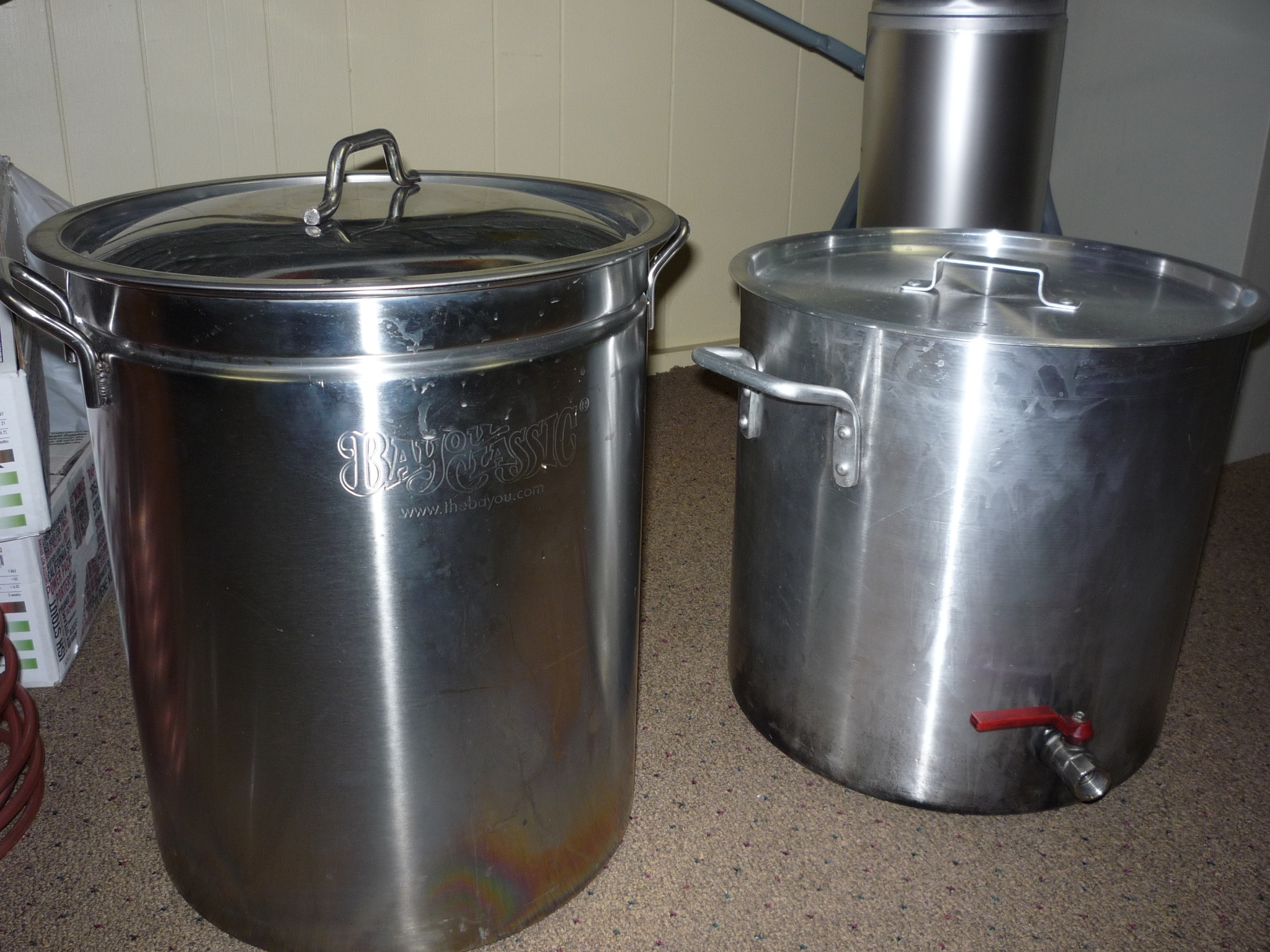 44 qt SS and 40qt aluminum kettle