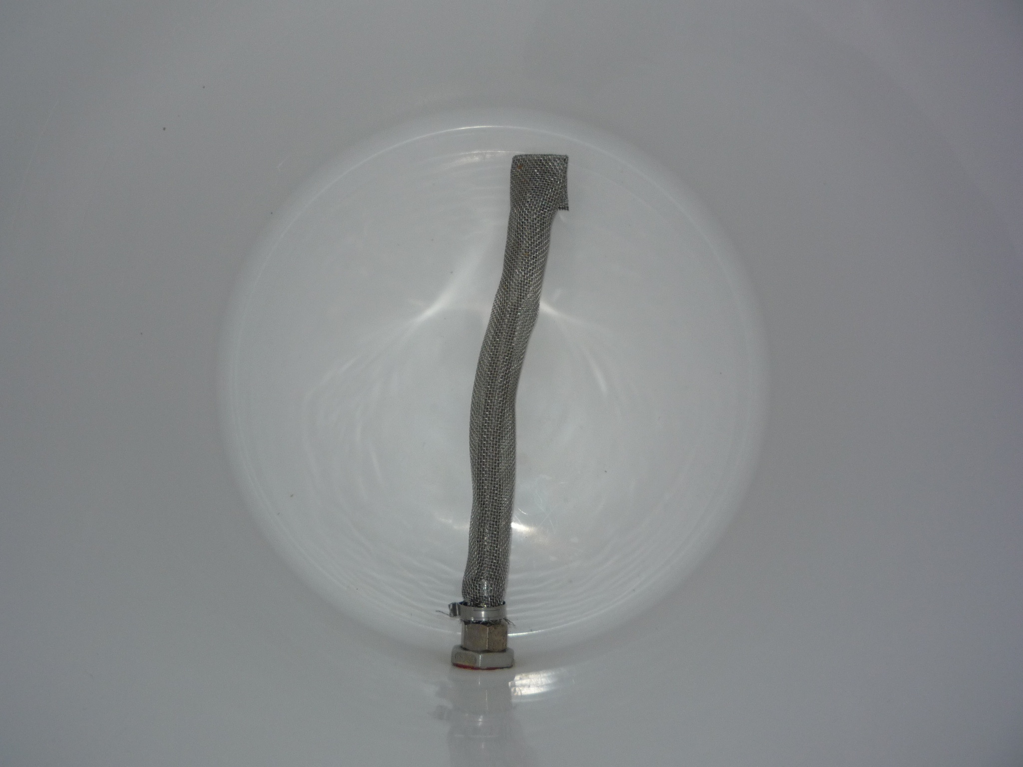 SS braided inside of bazooka screen