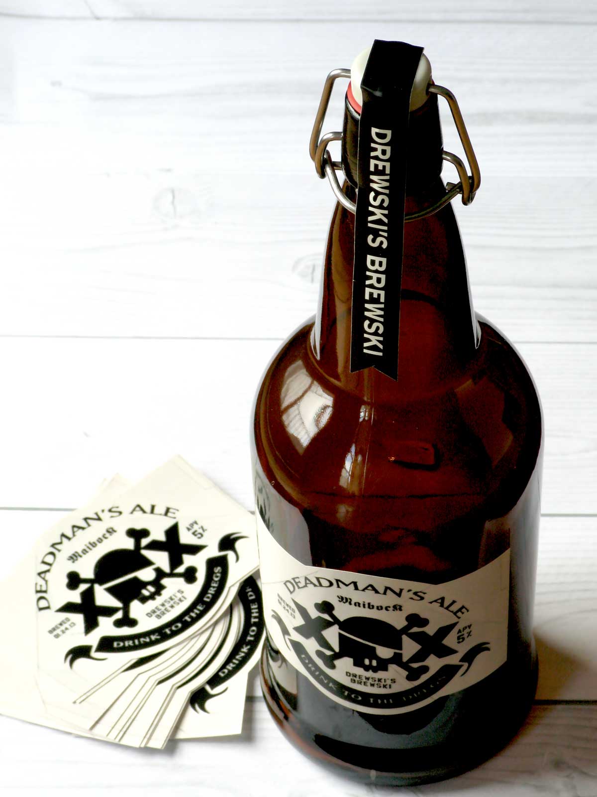 My latest Maibock label for garagemonk.com and myself