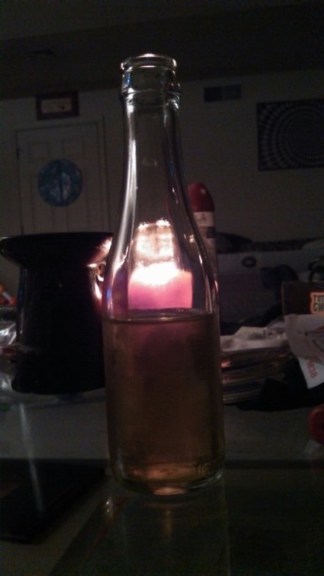 Bottle of traditional mead