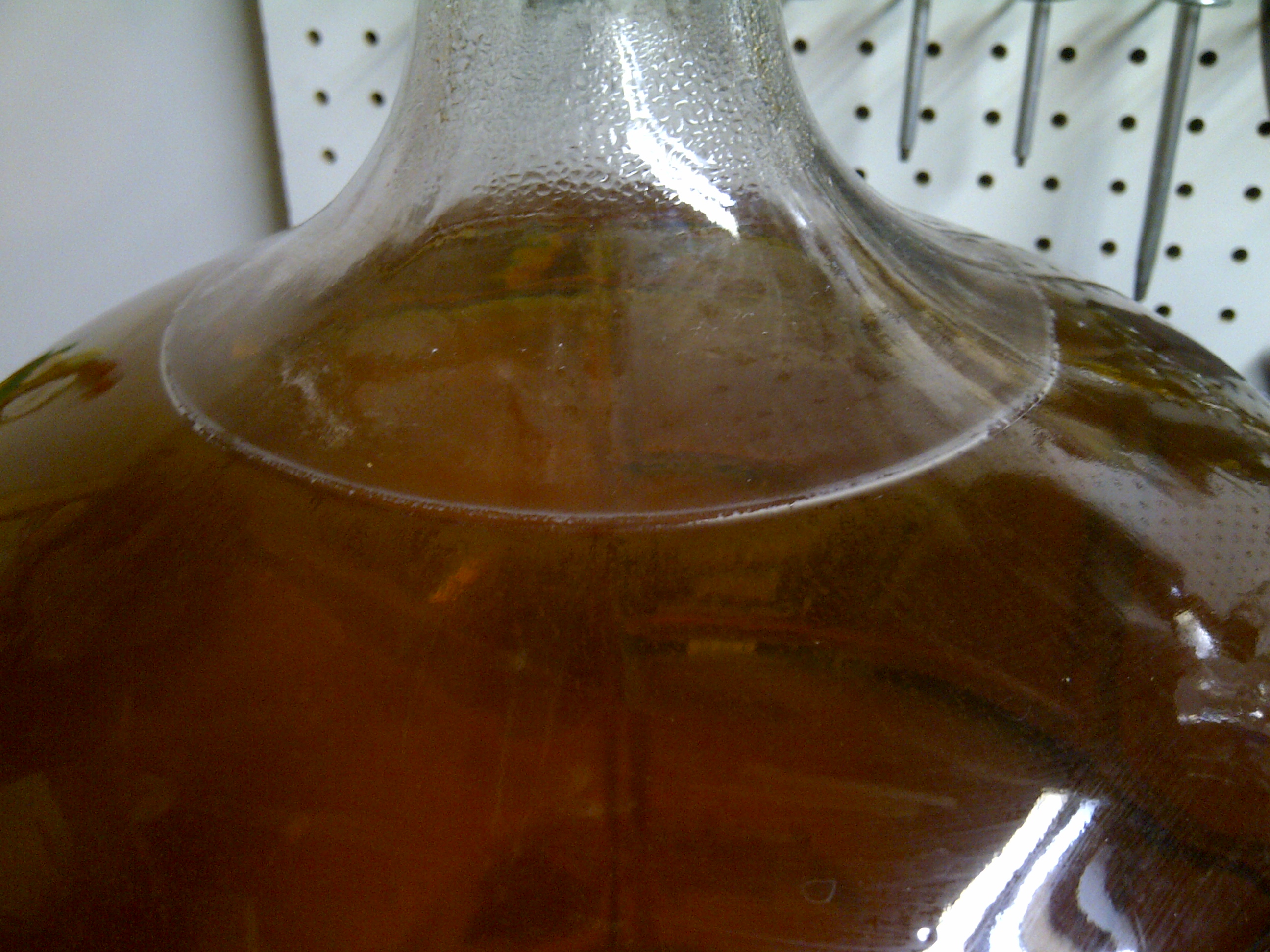 Whitish substance on surface of cider