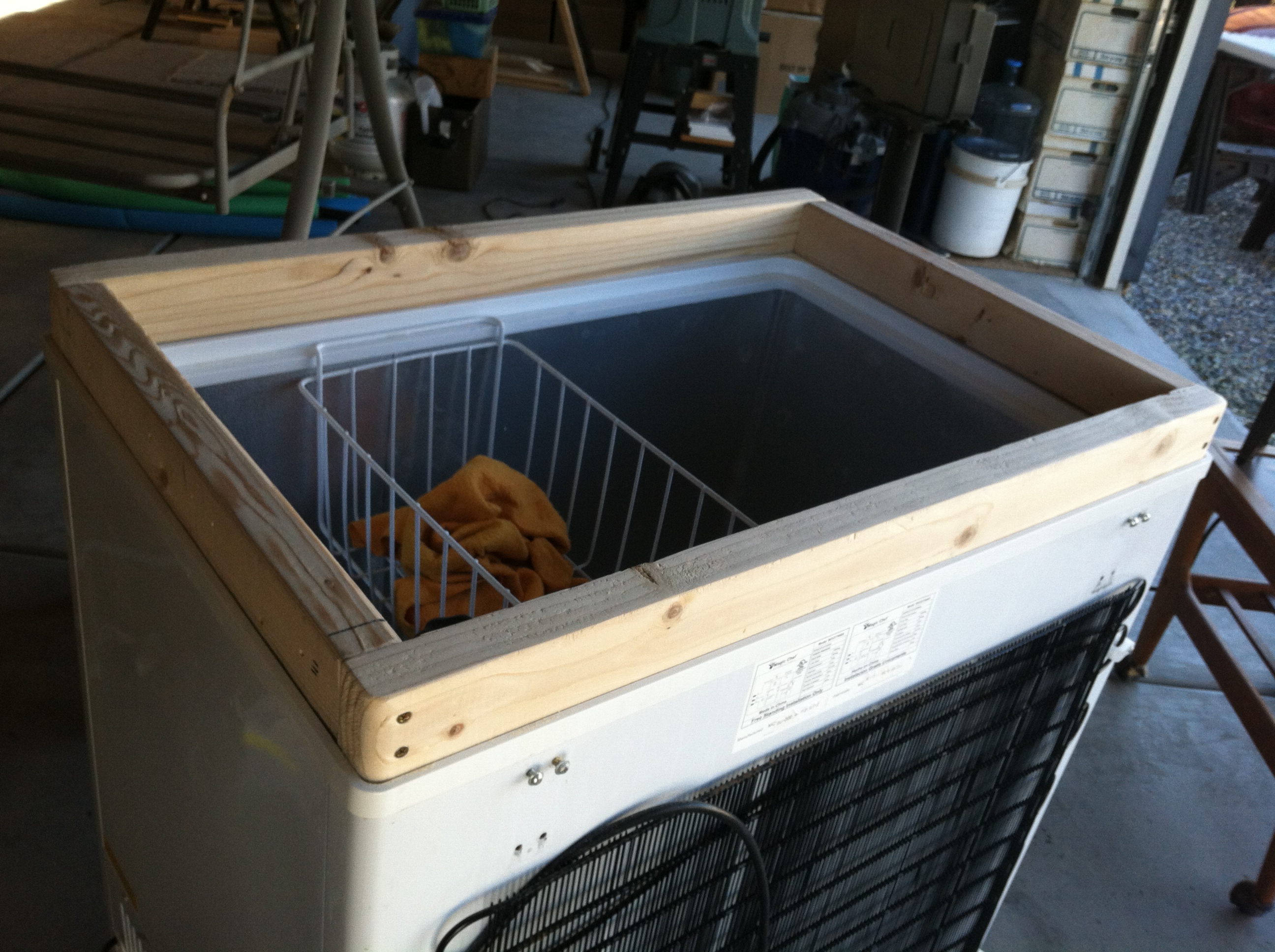 My custom built keezer