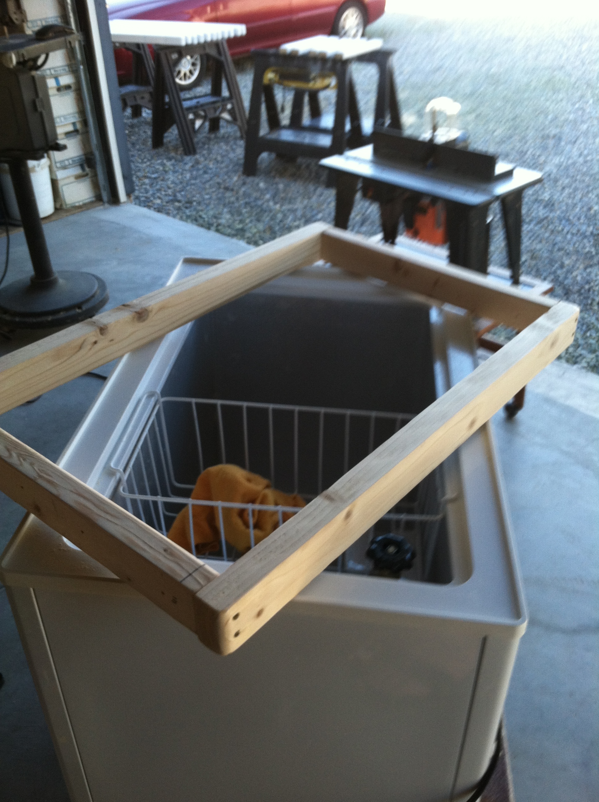My custom built keezer