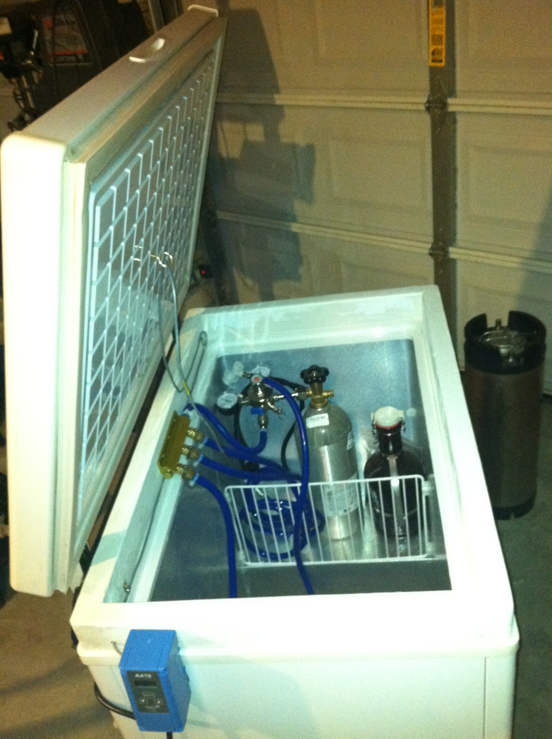 My custom built keezer
