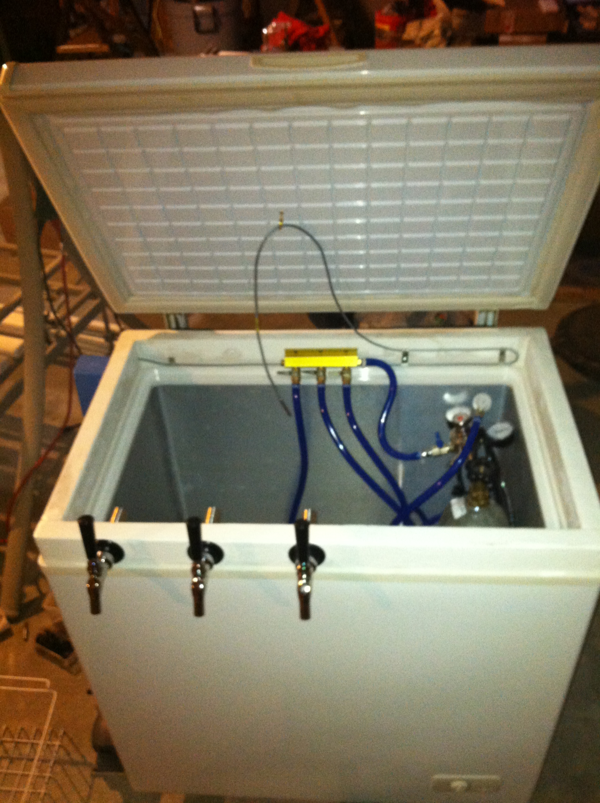 My custom built keezer