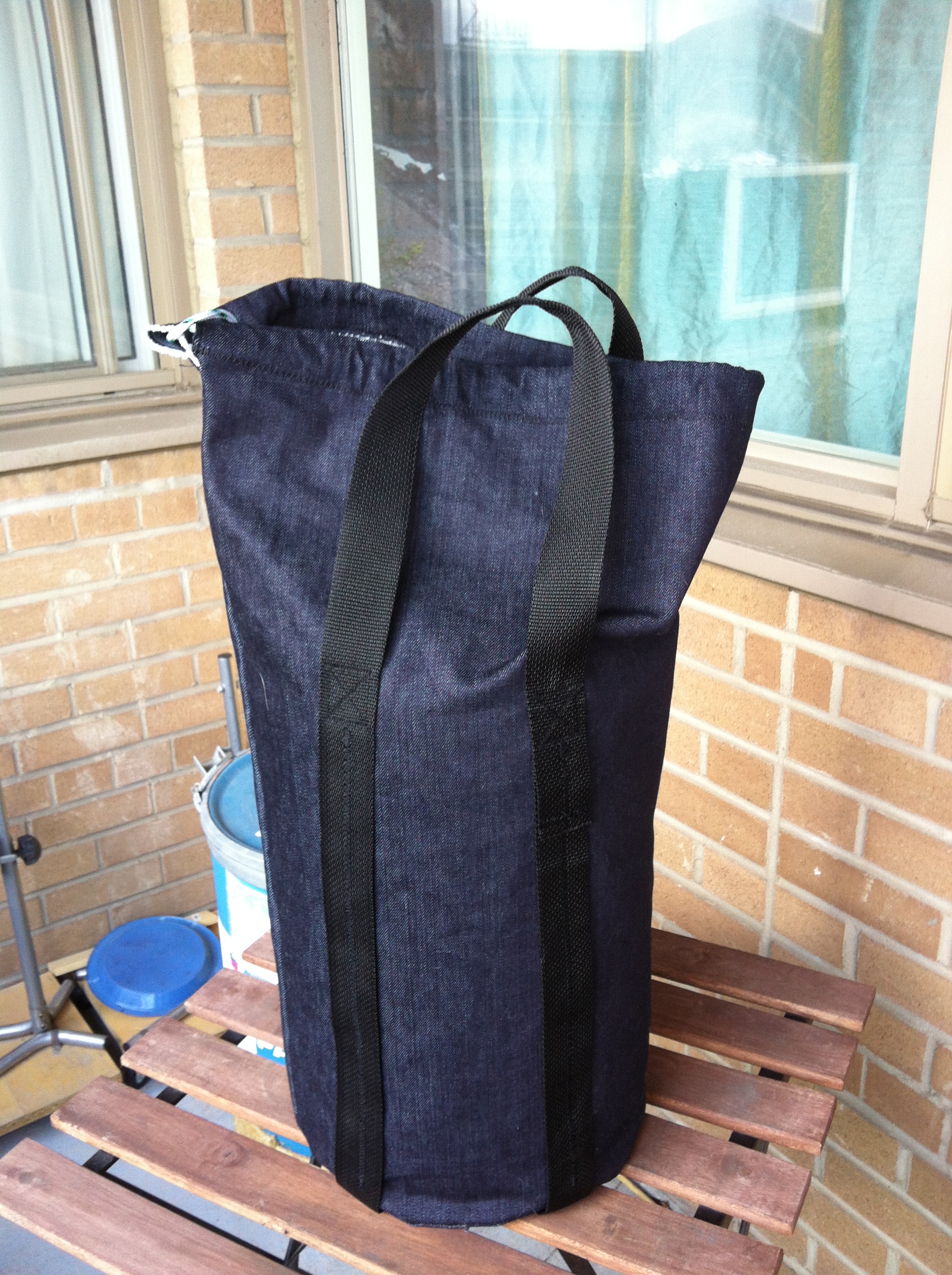 Carboy Bag Open