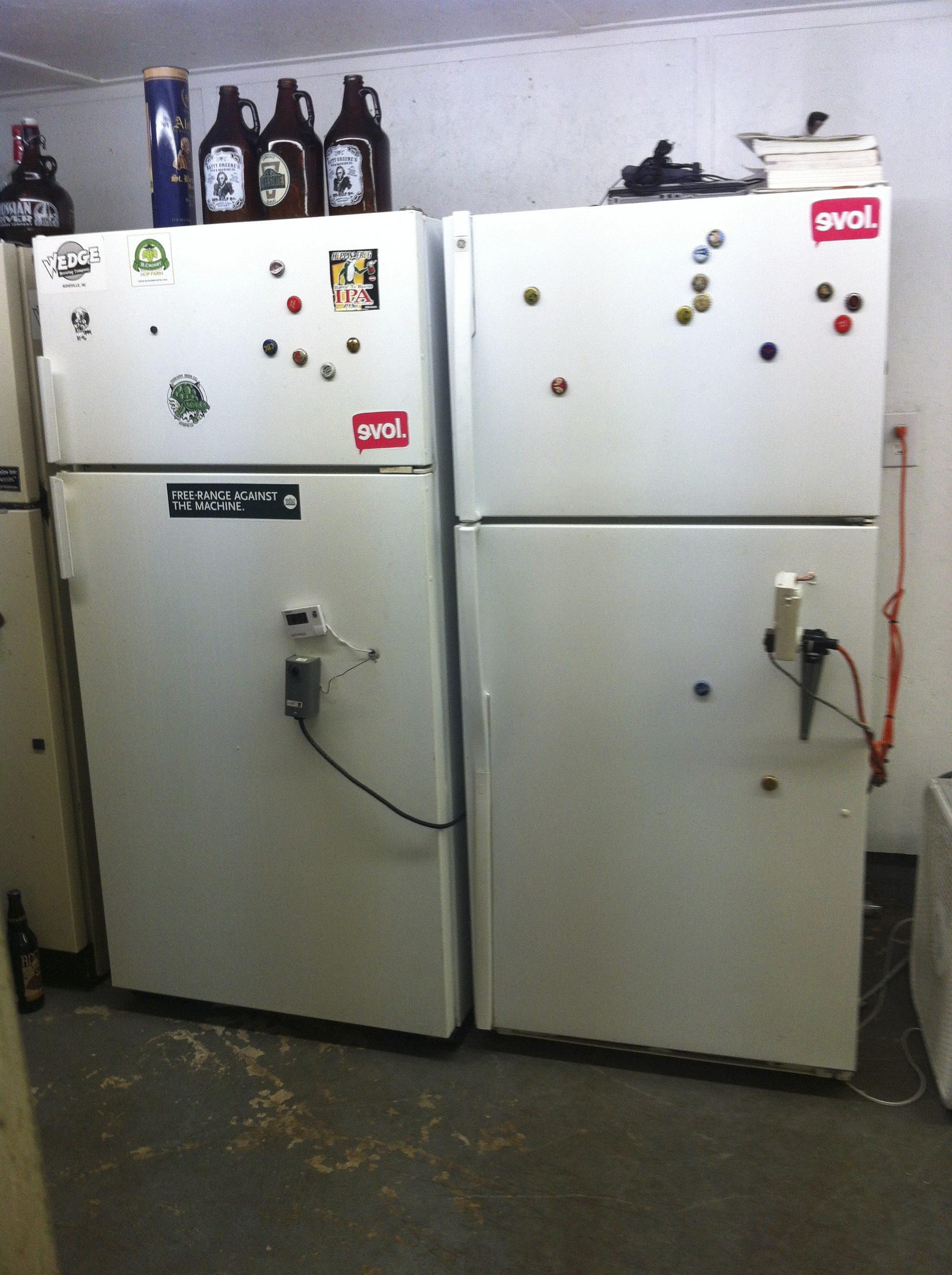 fermentation fridges