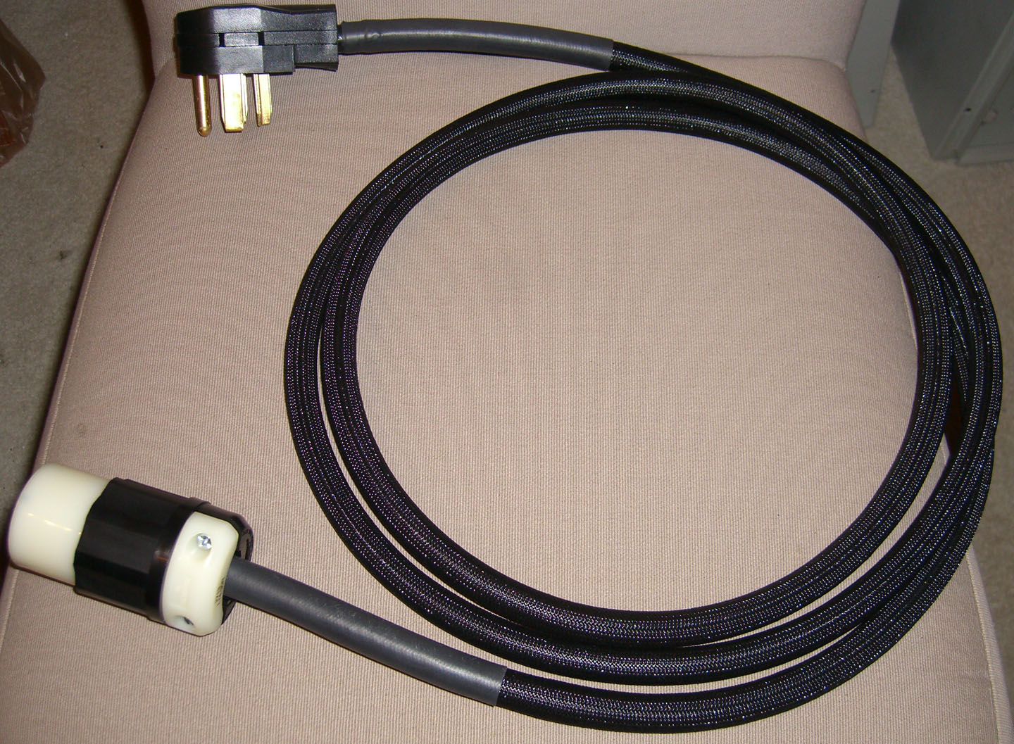 Finished power cable