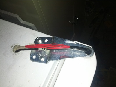 Kegerator project -- controller wires