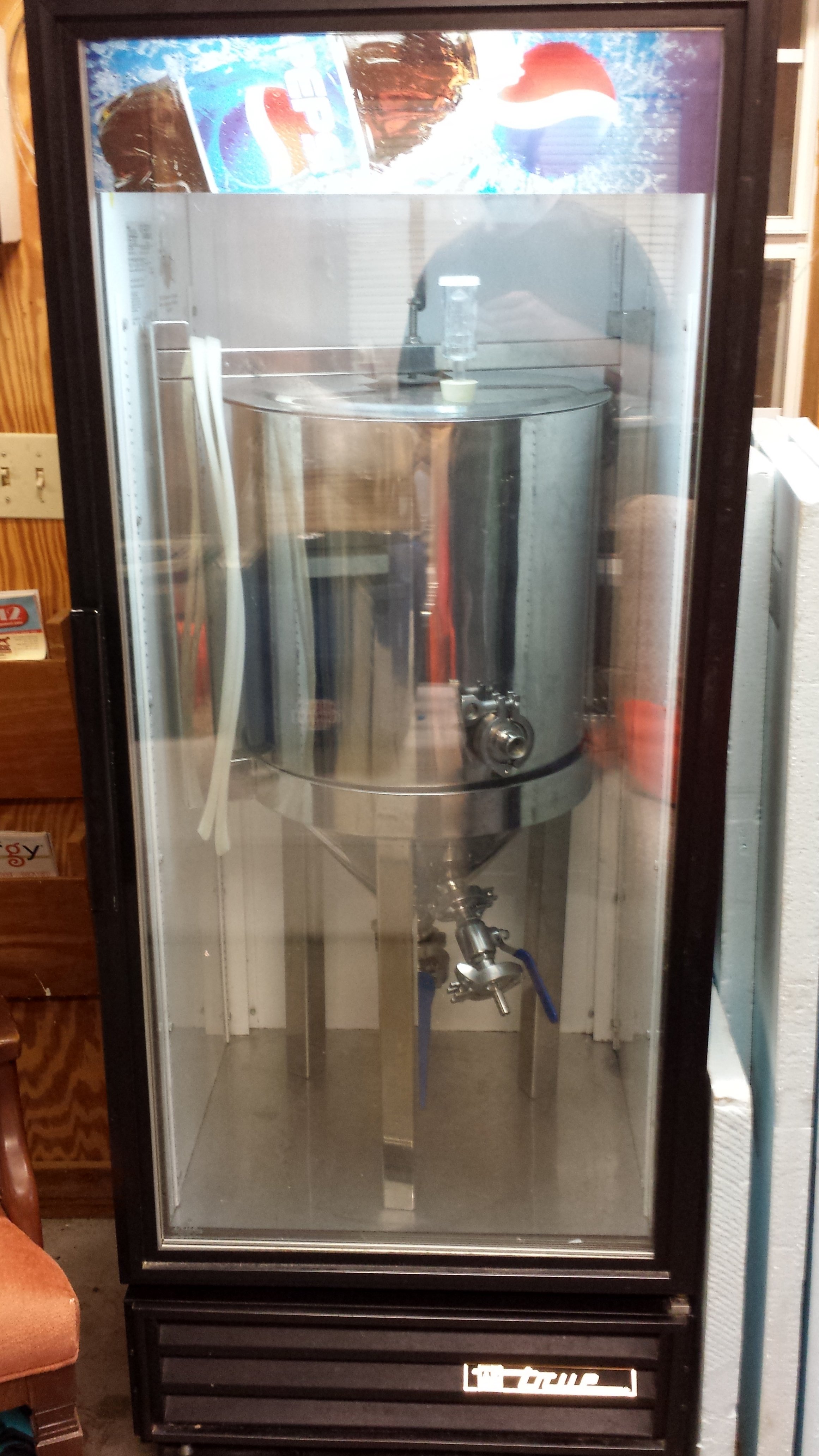 Pepsi Fermentation fridge