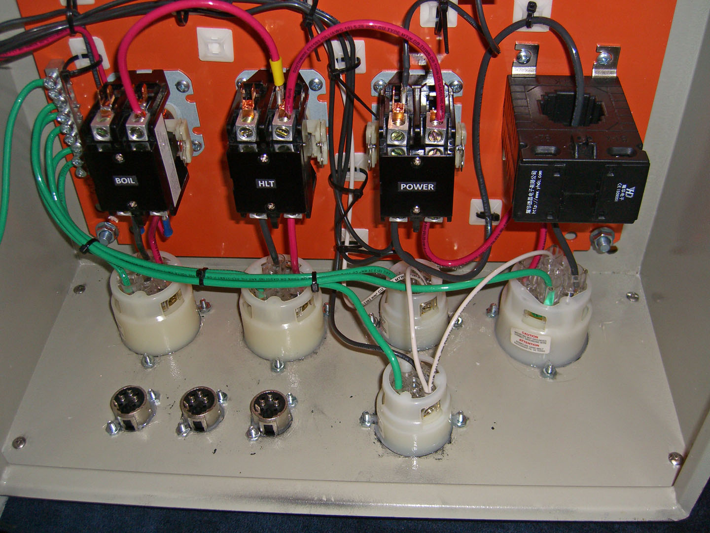 Control Panel wiring 4