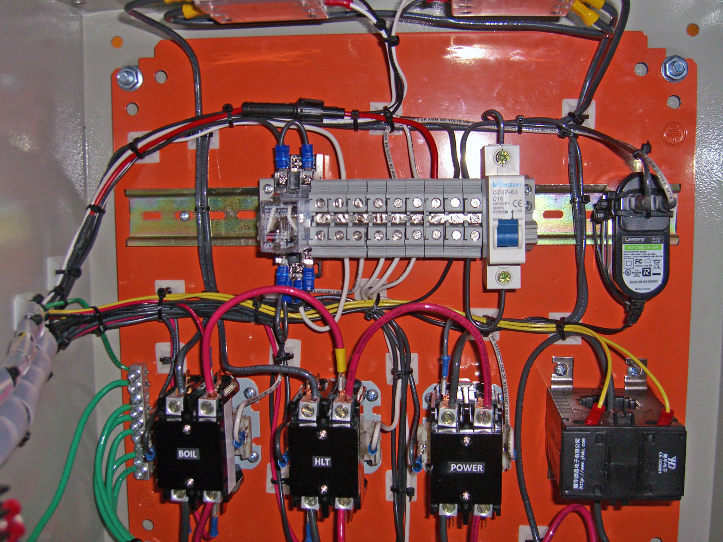 Control Panel wiring 8