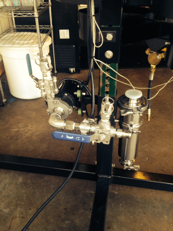 March pump with all stainless hardware.
