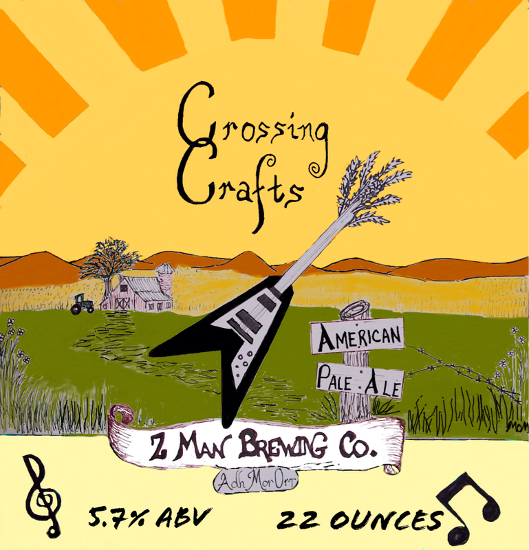 Crossing Crafts - Two new labels - American Pale Ale & "Rudolph Fuel" a Christmas Ale