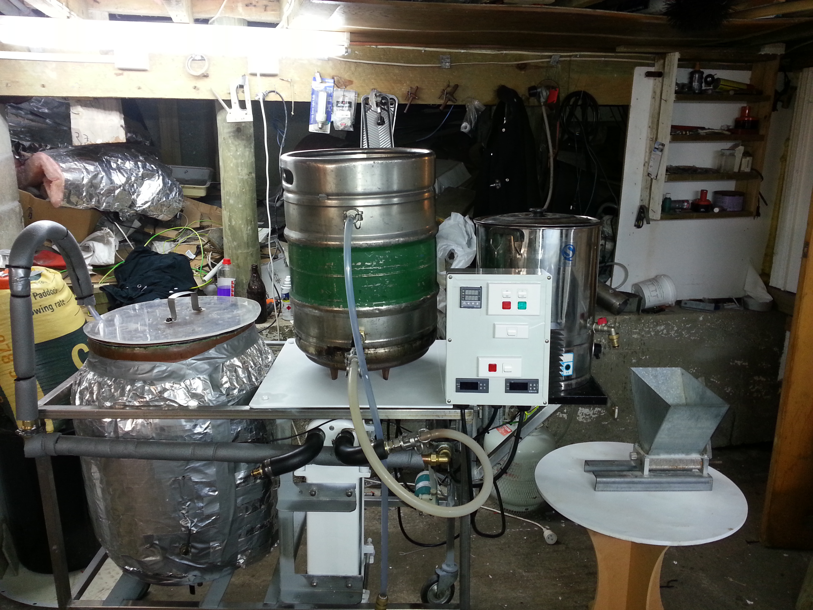 80L Mash turn setup