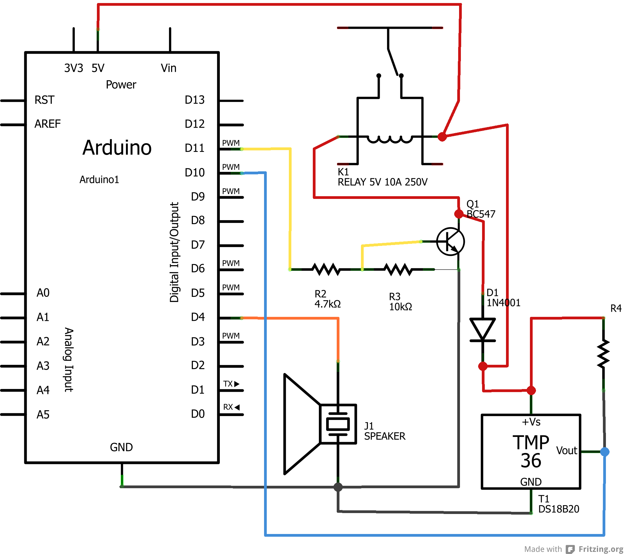 Electrical circuits with Arduino