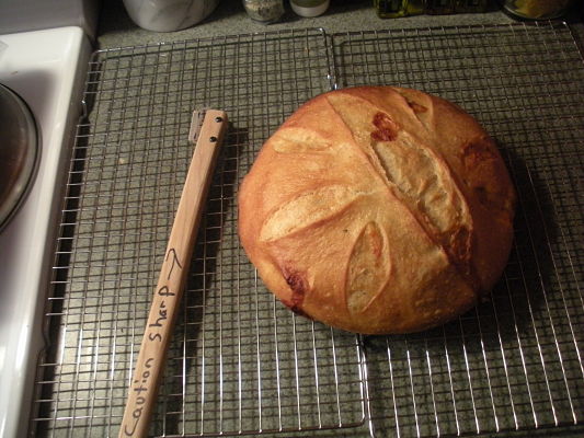smoked cheesy bread