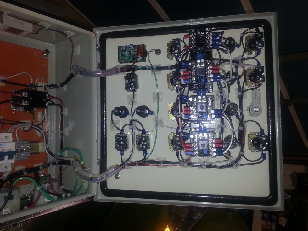 Finished Door Wiring