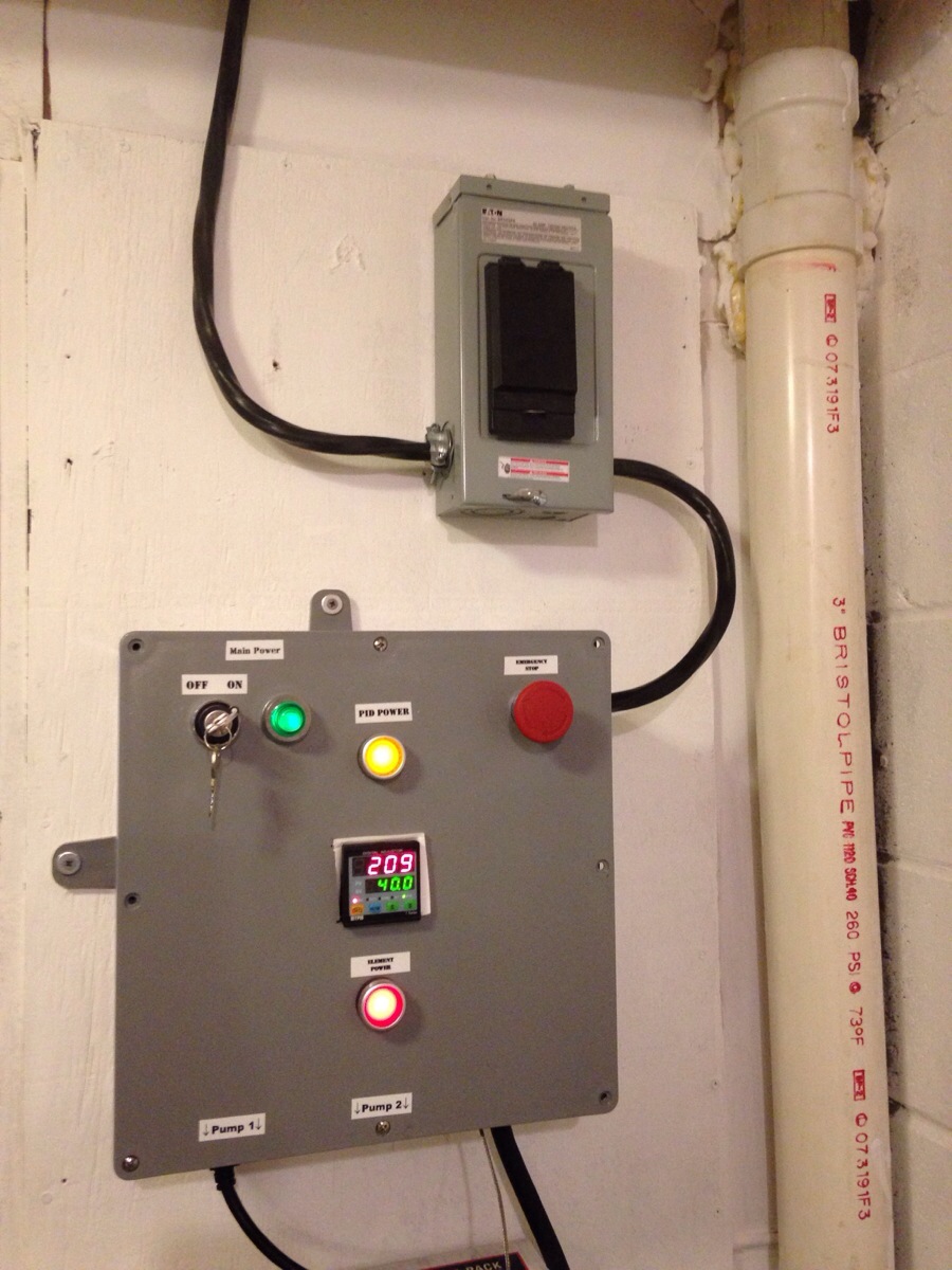 Old Control Panel and Spa Panel/GFCI