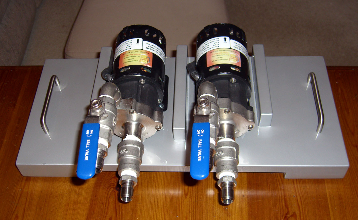 Pumps and Stand 6