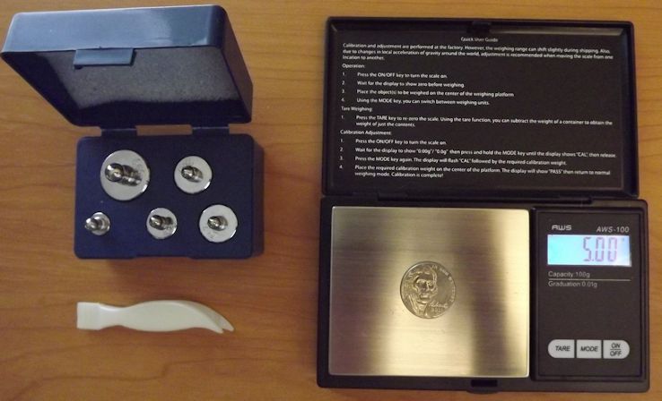 American Weigh 100g x 0.01g Digital Scale
