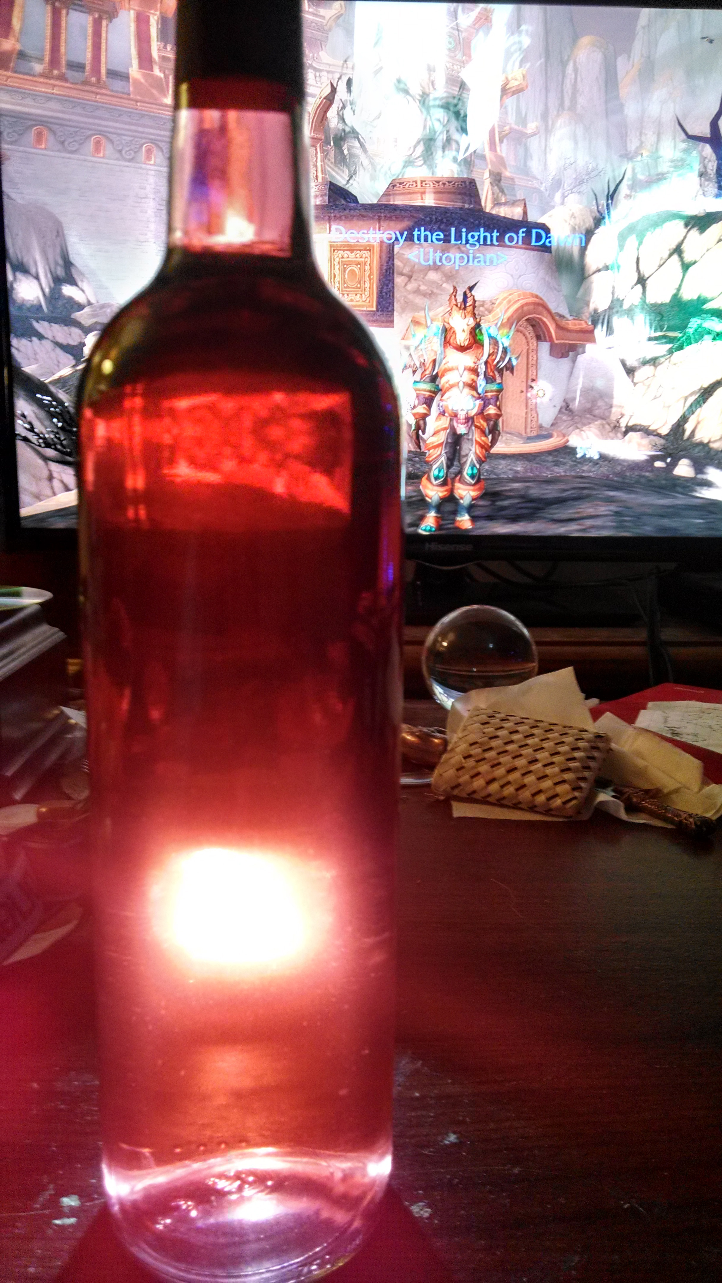 Bottled/ no cam flash