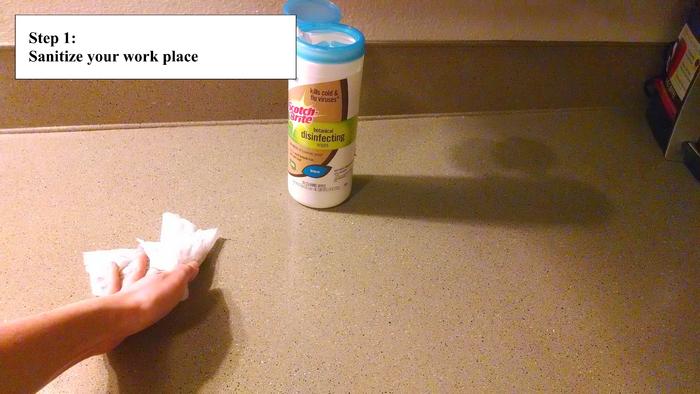 Step 1: Sanitize workspace