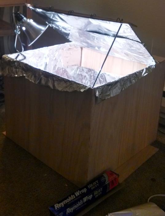 Use a 43 watt halogen bulb