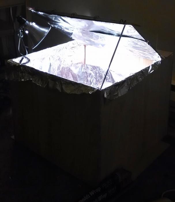 Use a 43 watt halogen bulb