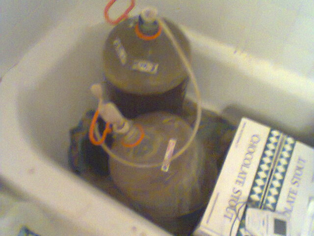 Carboy sheared