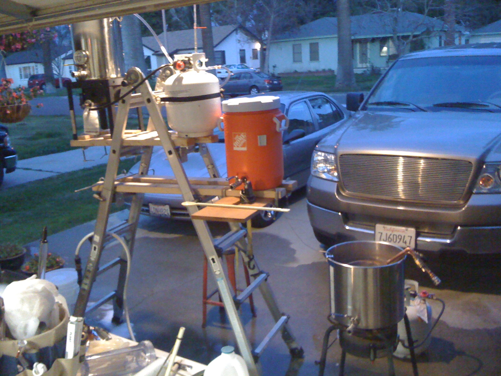 Rainy day brewing.