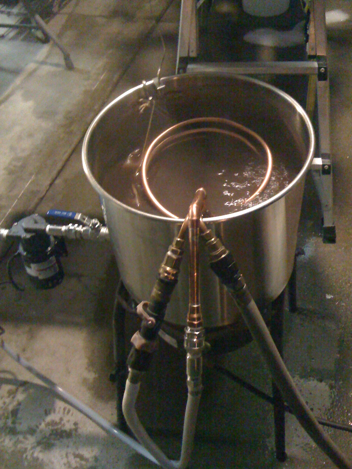 Rainy day brewing.