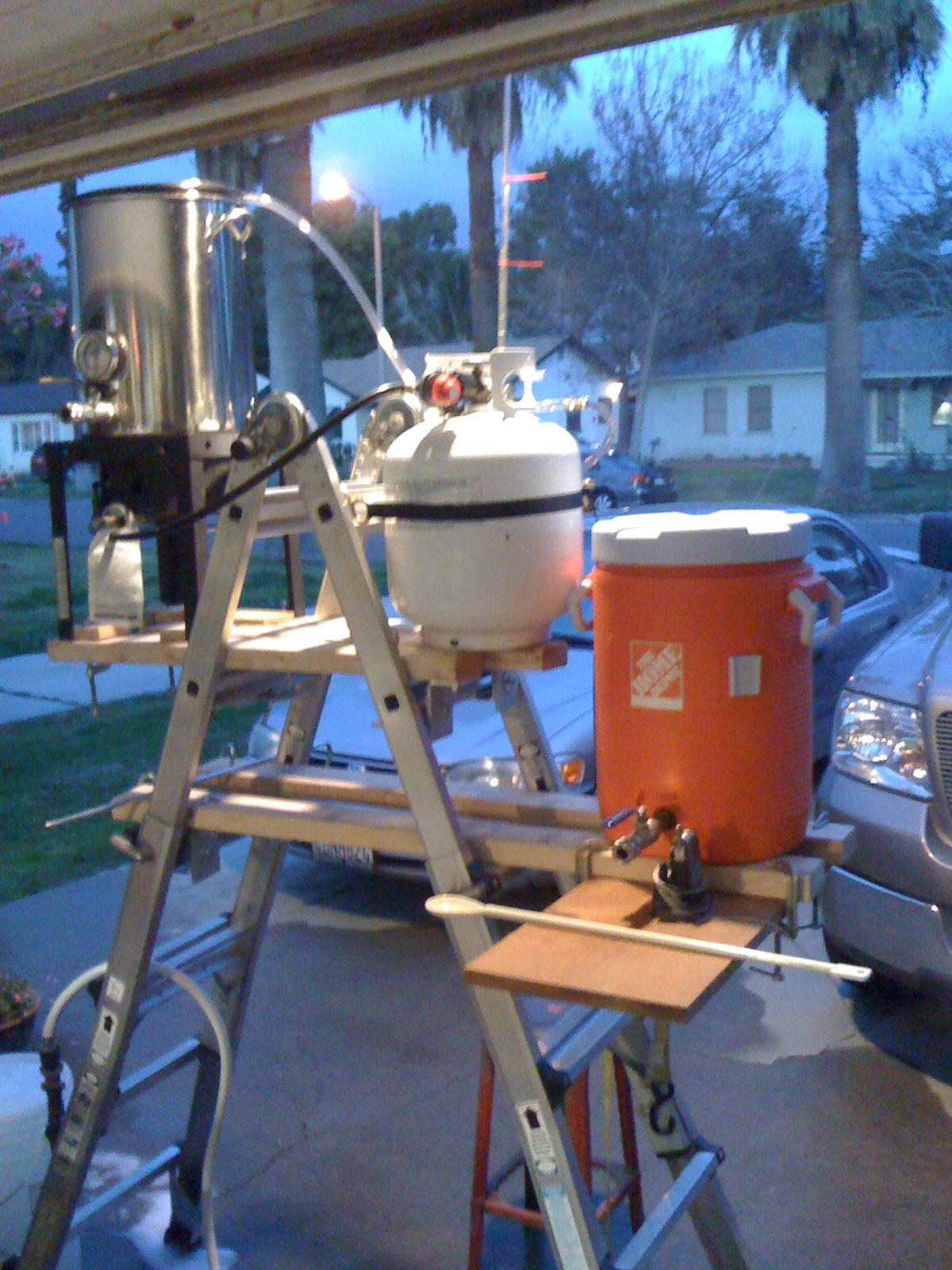 Rainy day brewing.