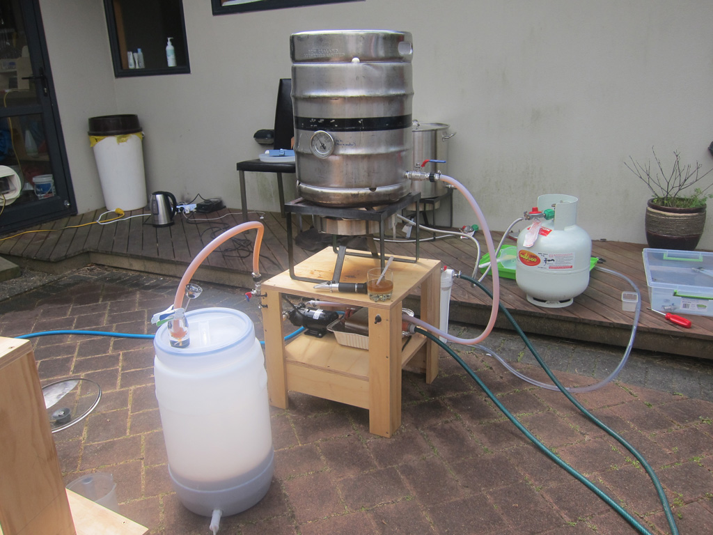 Boiler to fermenter