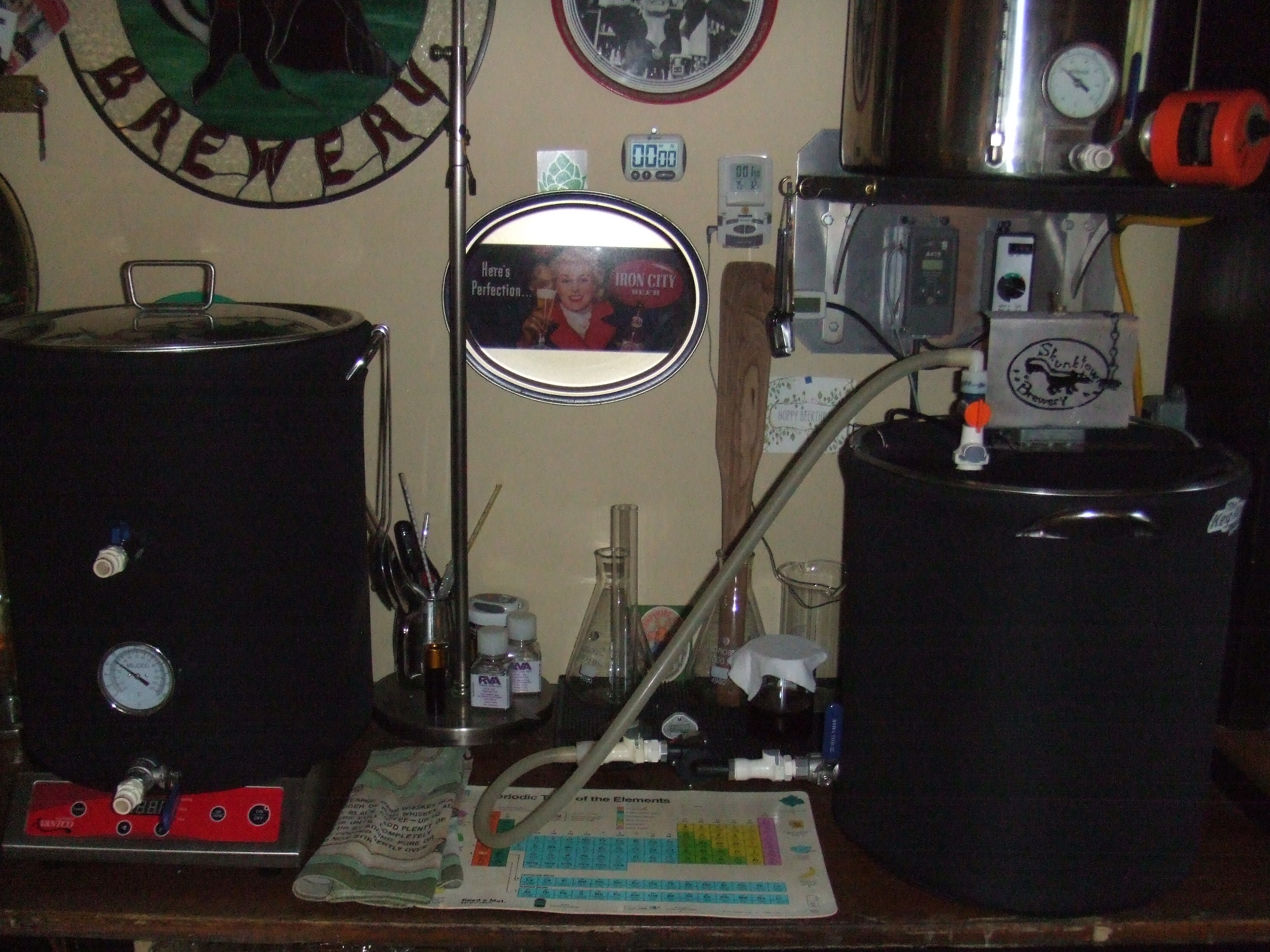Recirculate Mash w/ 12V Pump