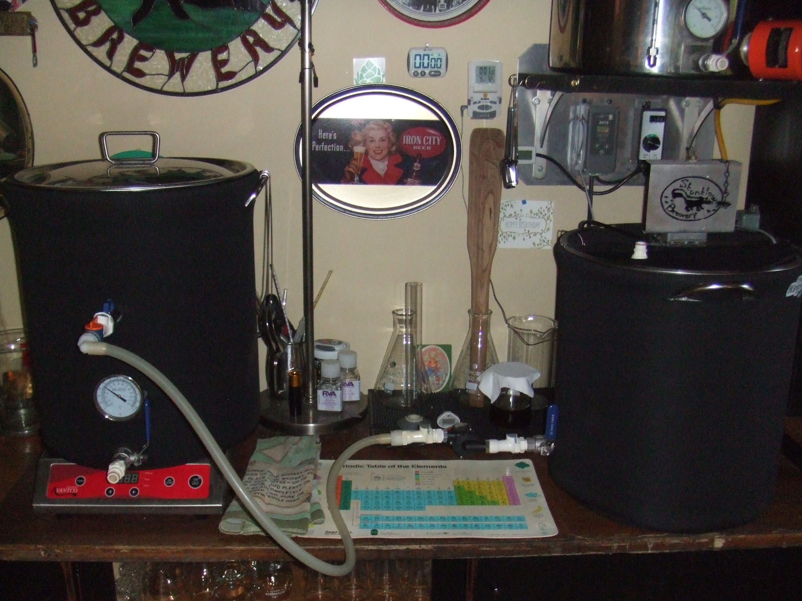 Move from MLT to Kettle w/ 12V Pump