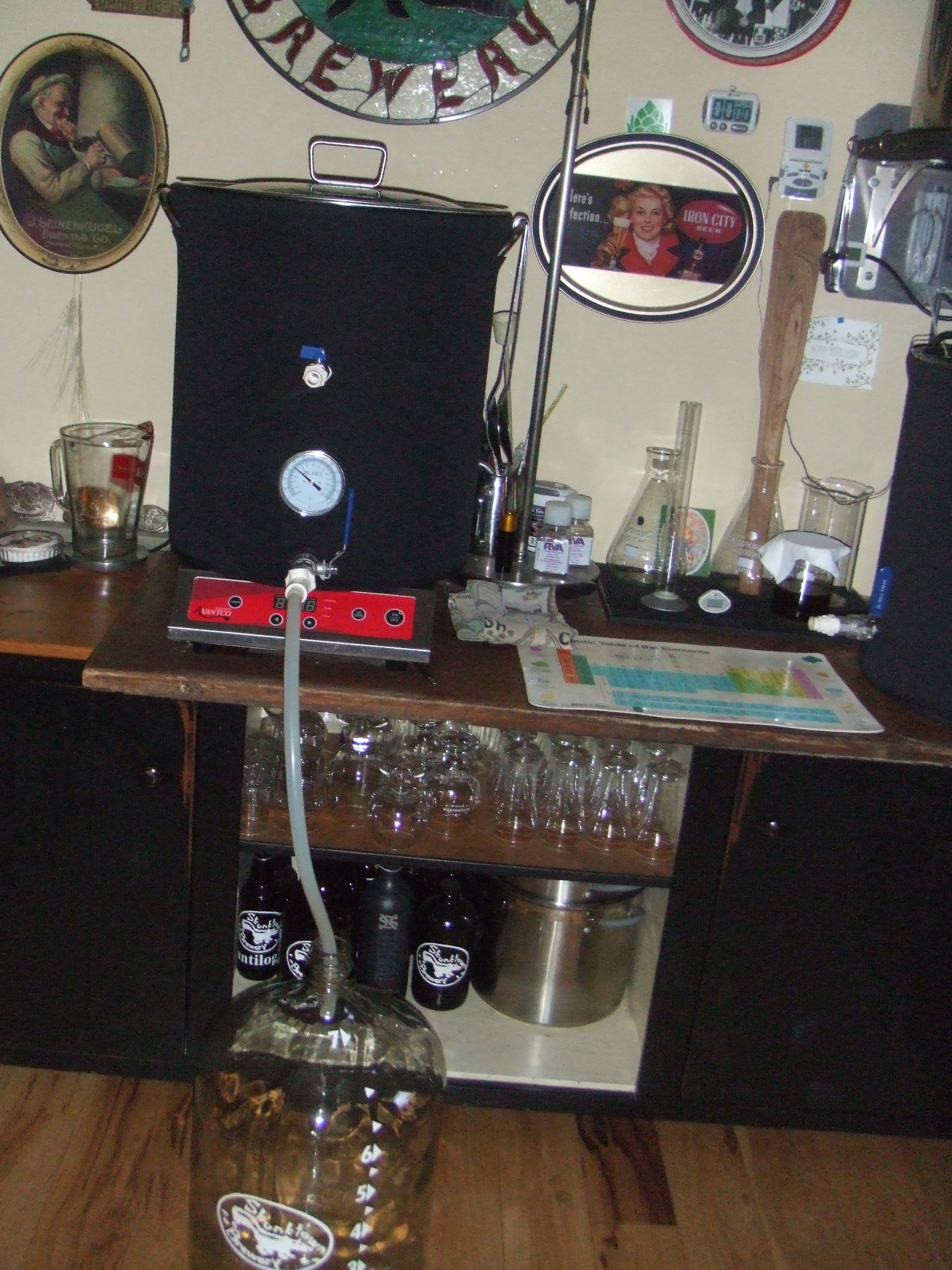 Gravity to Fermenter