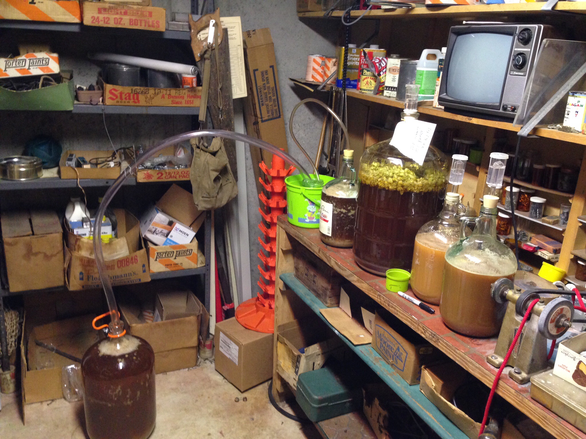 cold fermentation room