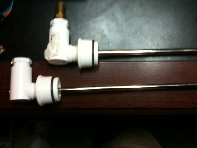 My blowoff setup